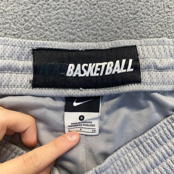 Nike Money White Gray ‎ 2010 Lined Mesh Men's Small Shorts 362664 070,Basketball - Picture 10 of 12